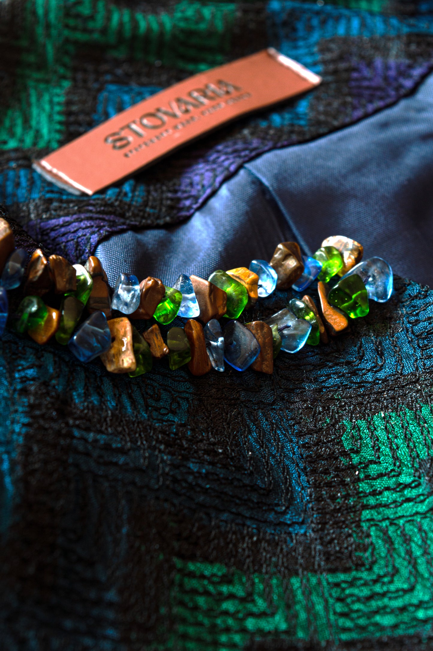 Beaded Brilliance – One of One Statement Jacket