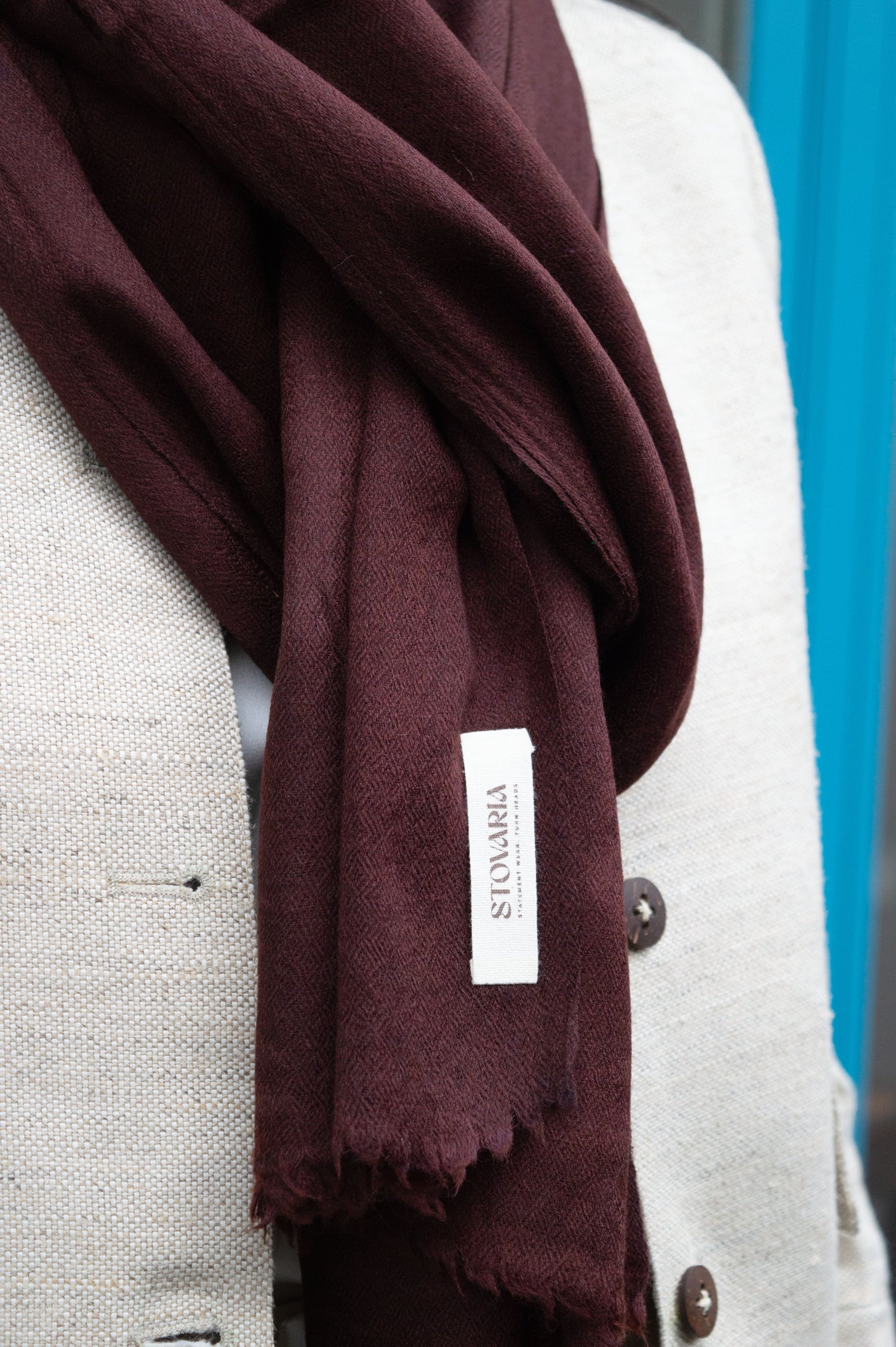 Handwoven 100% Pashmina Scarf | Lightweight Cashmere Wrap