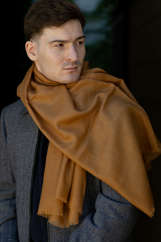 Burnt Orange Pashmina Scarf