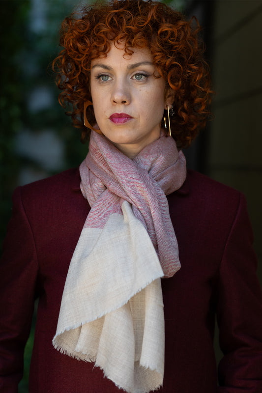 Rose Mist Pashmina Scarf